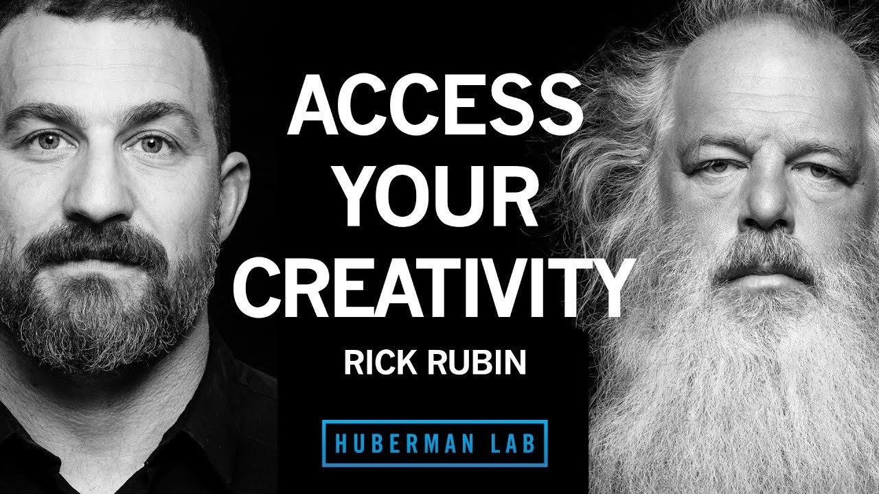 Rick Rubin: How to Access Your Creativity | Huberman Lab Podcast