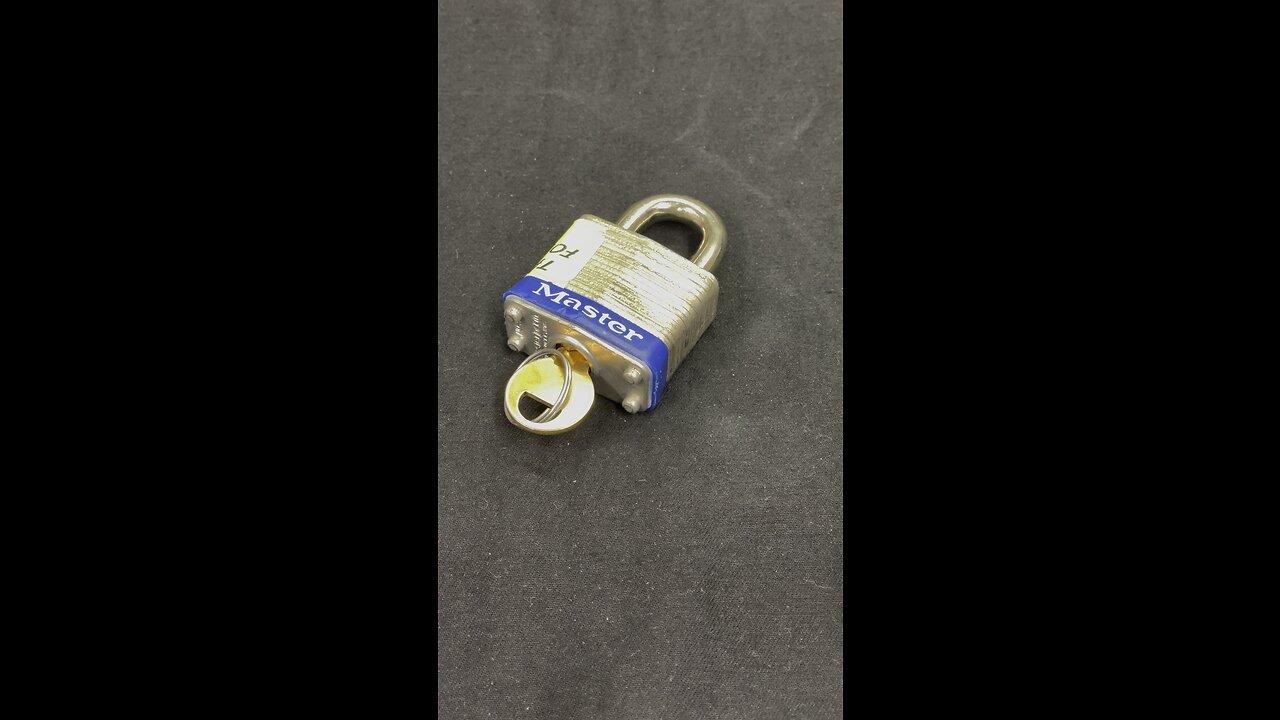 Picking a Master Lock One News Page VIDEO
