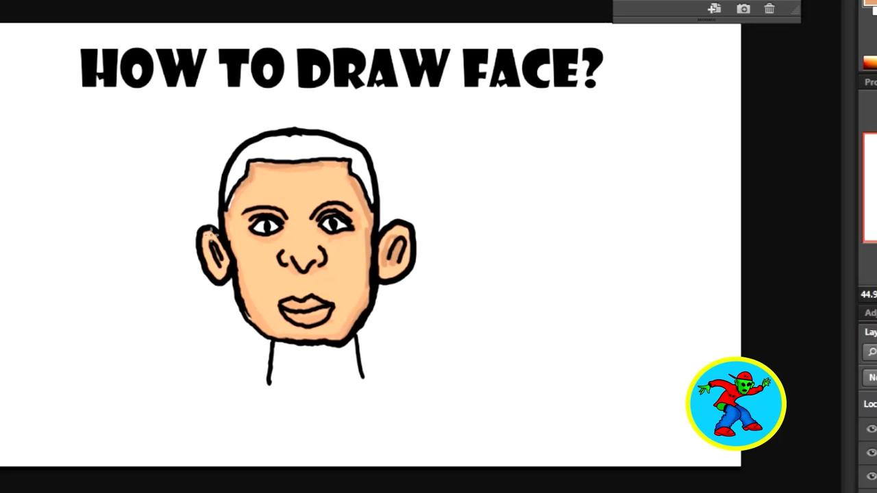 How to Draw a Cartoon face