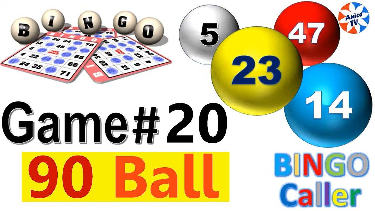 90Ball Bingo Caller Game20 American One News Page VIDEO