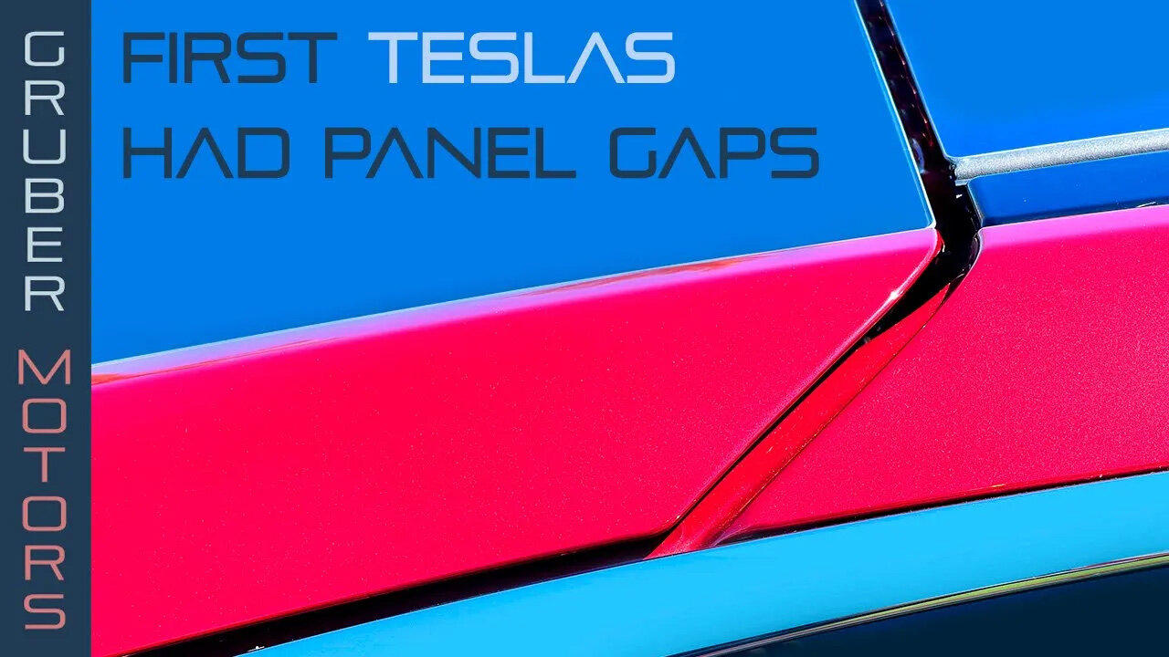 Tesla Panel Gap Issues One News Page VIDEO