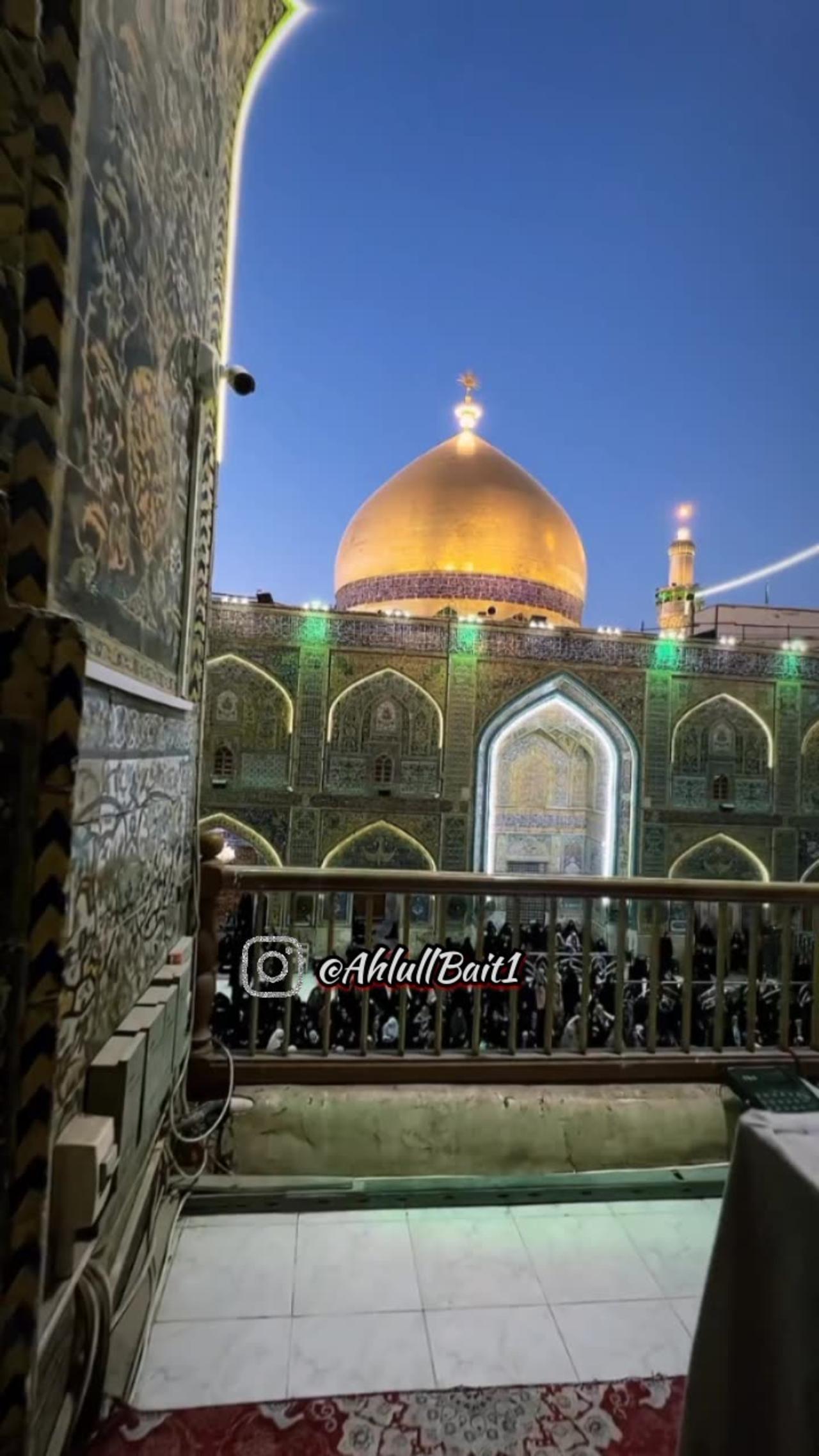 Imam Ali Holy Shrine Best View 🪟 with Beautiful Quote || Hindi \ Urdu