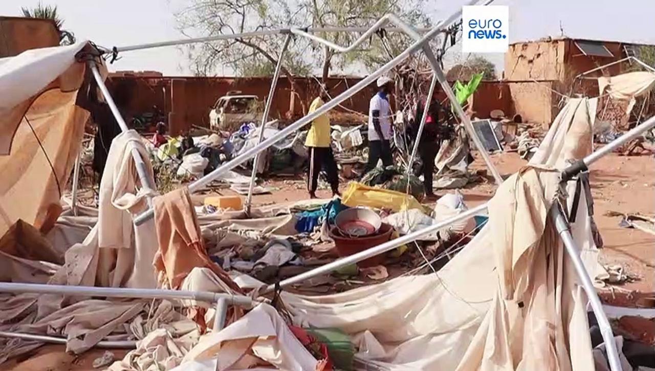 At least 10 people killed near airport and military base in central Mali