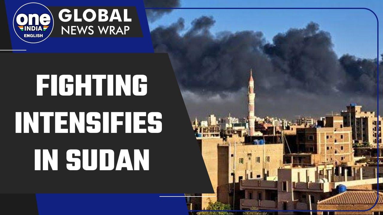 Sudan: Fighting intensifies in Khartoum as attempts of ceasefire fail | Oneindia News