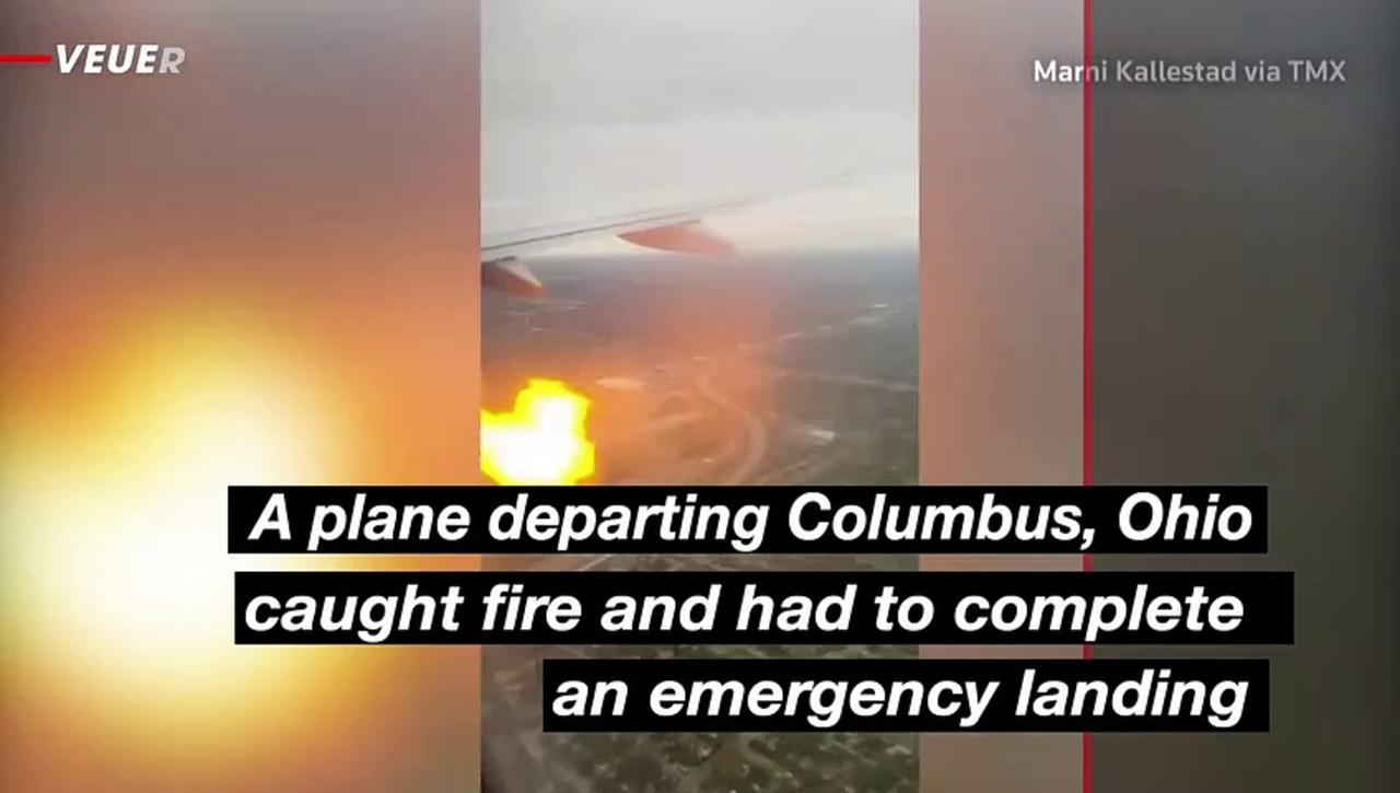 Plane Lands Safely After Catching Fire While in the Air