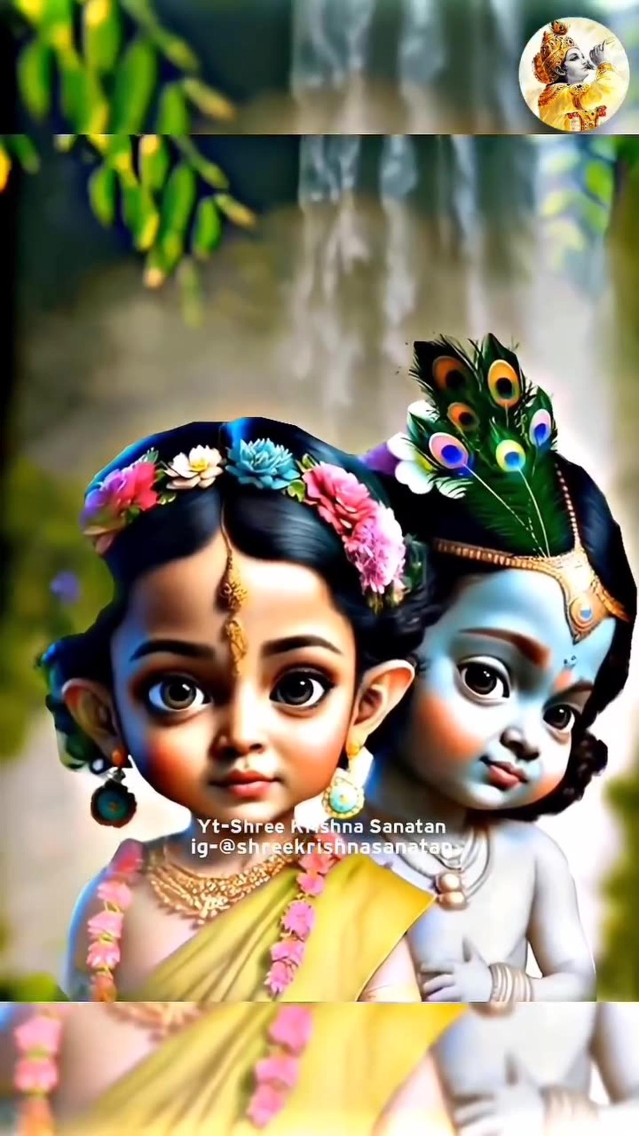 Radha_Krishna ❤️❤️#viral #Mythology