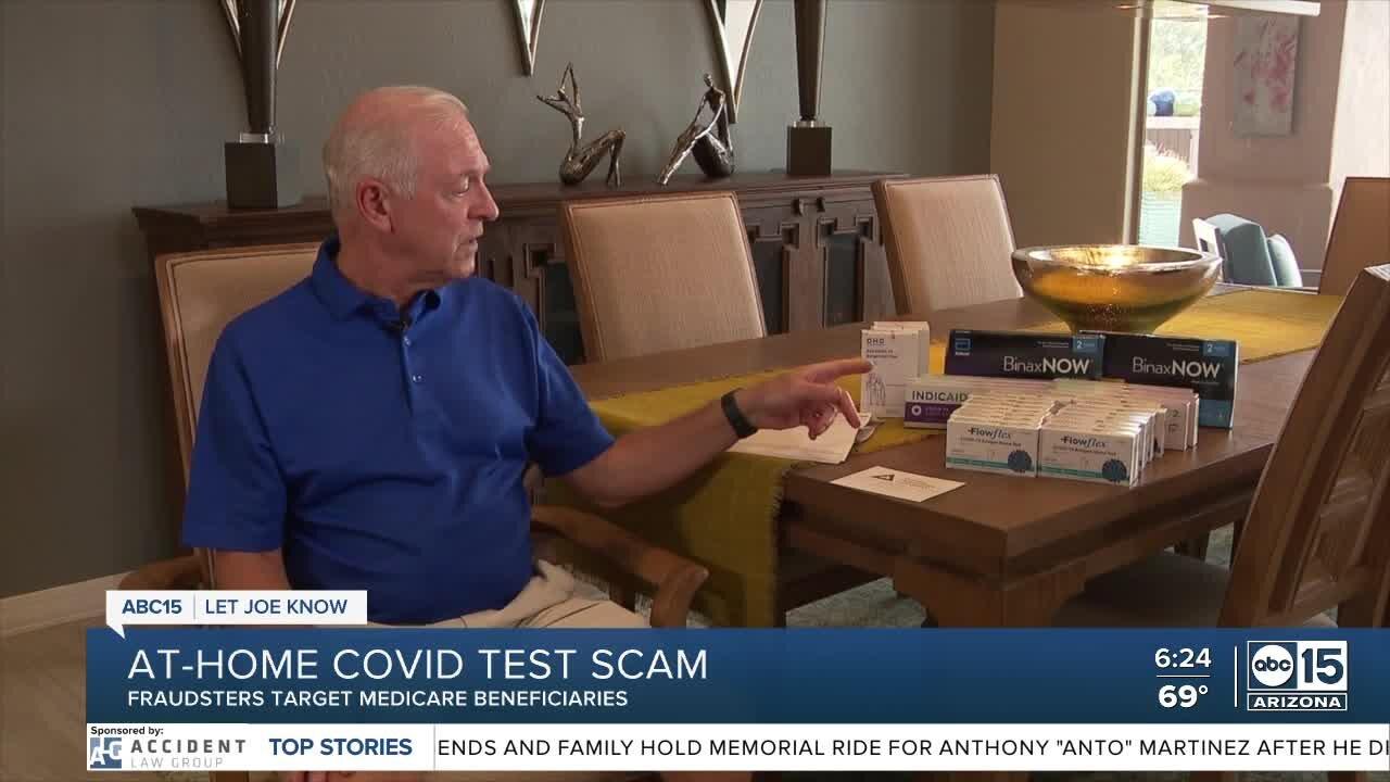 At-home COVID-19 test scam targets people on Medicare