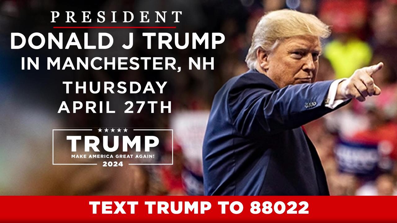 LIVE: President Trump in Manchester, NH