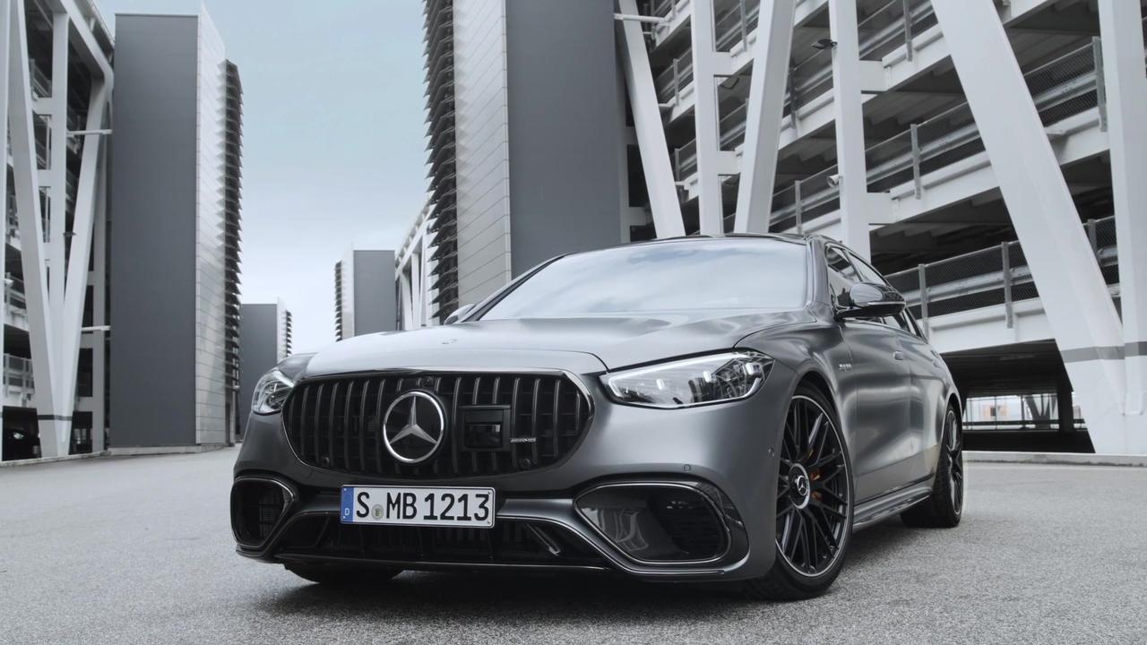 Mercedes-AMG S 63 E PERFORMANCE Exterior Design in selenite grey