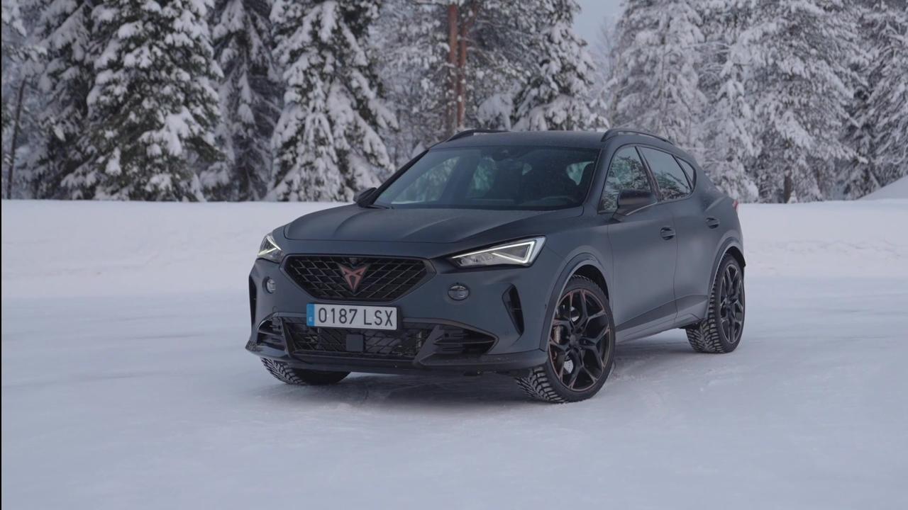 The new CUPRA Formentor VZ5 - The most extreme experiences on ice