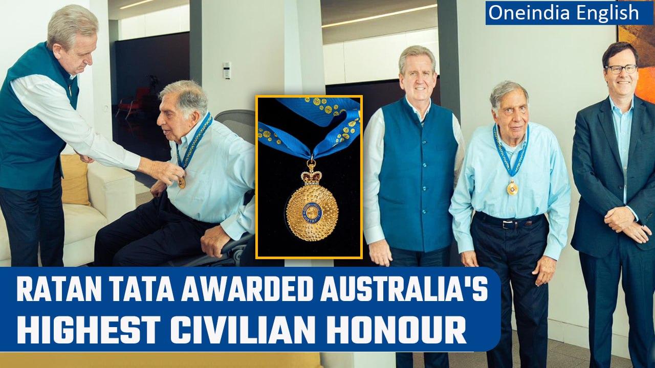 Ratan Tata honoured with Australia’s highest civilian award ‘Order of Australia’ | Oneindia News