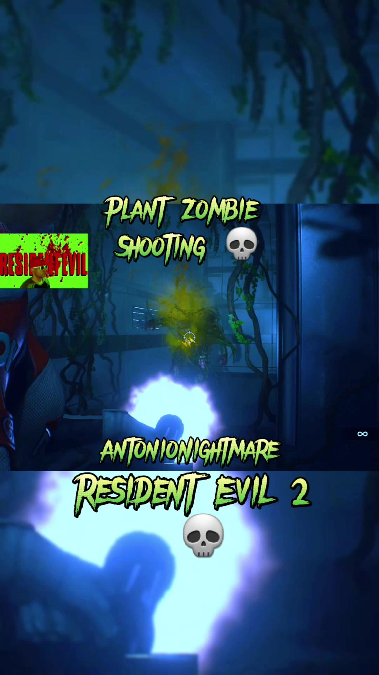 Resident Evil 2 - Plant Zombie vs Claire Redfield 💀 Undead Shooting. Gameplay from Playstation 5
