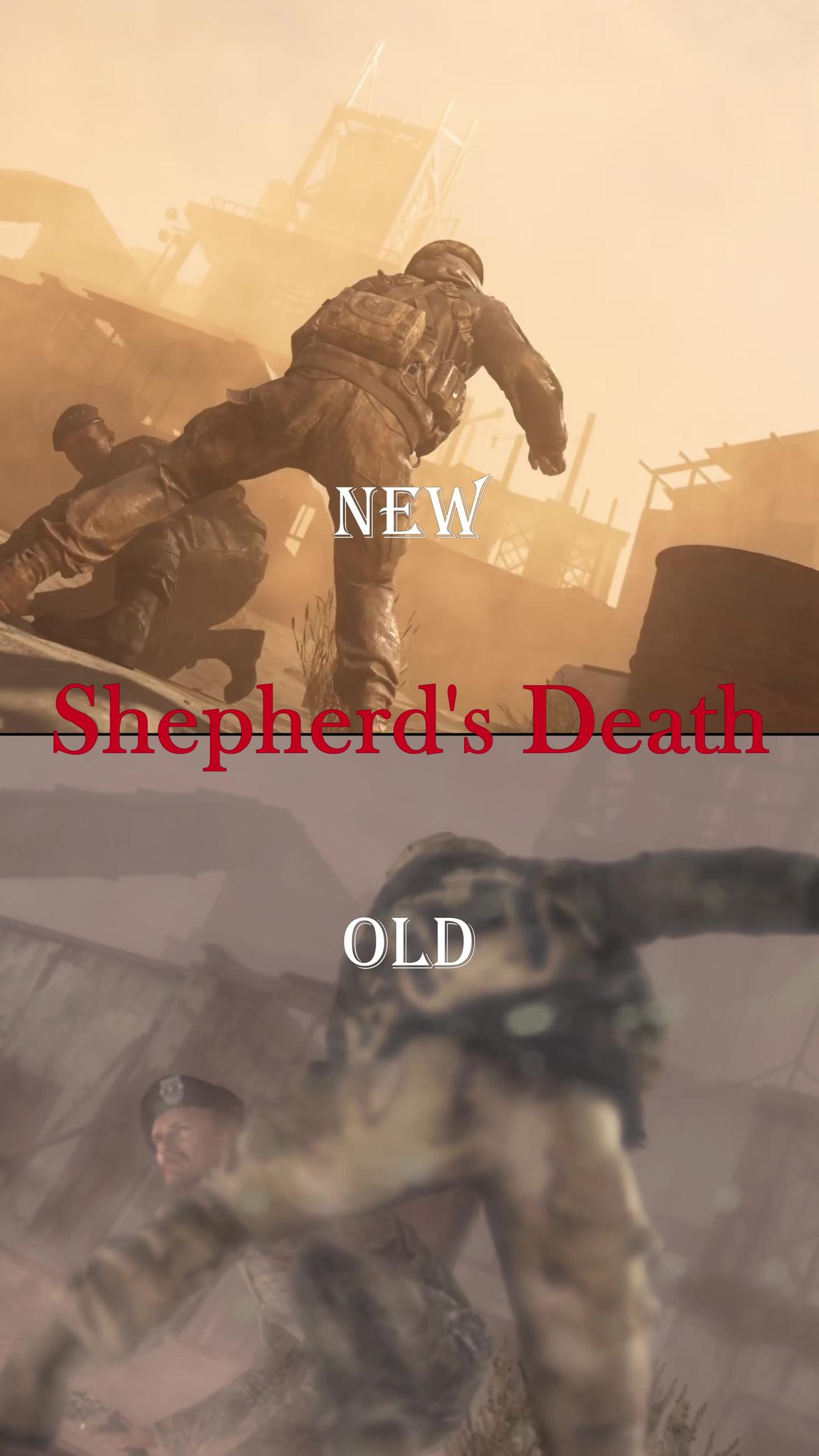 General Shepherd's Death(comparison video)