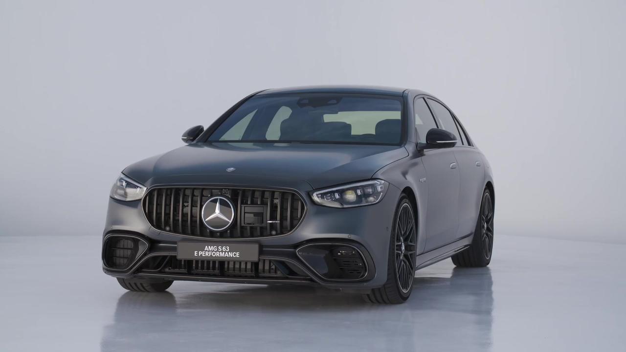 Mercedes-AMG S 63 E PERFORMANCE Exterior Design in graphite grey