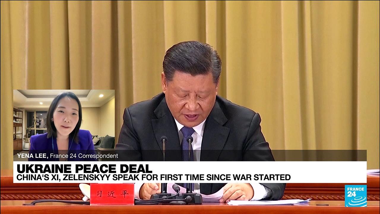 Ukraine peace deal: China's Xi, Zelensky speak for first time since war started