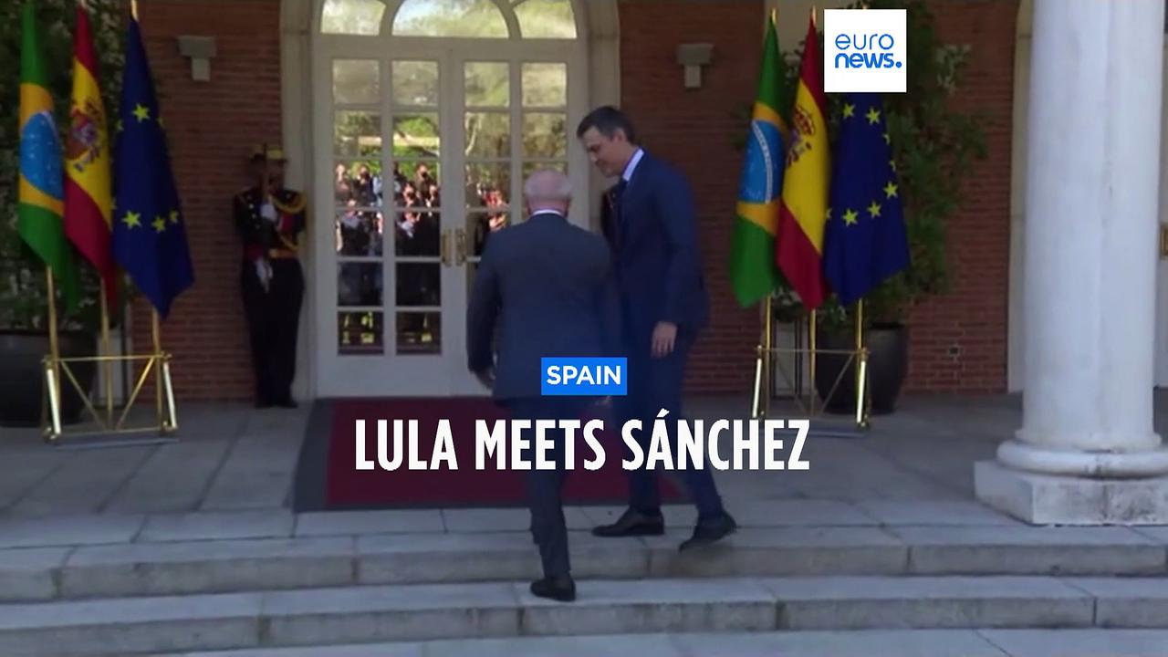 Brazil's Lula visits Spain for meetings with South American trade on the agenda