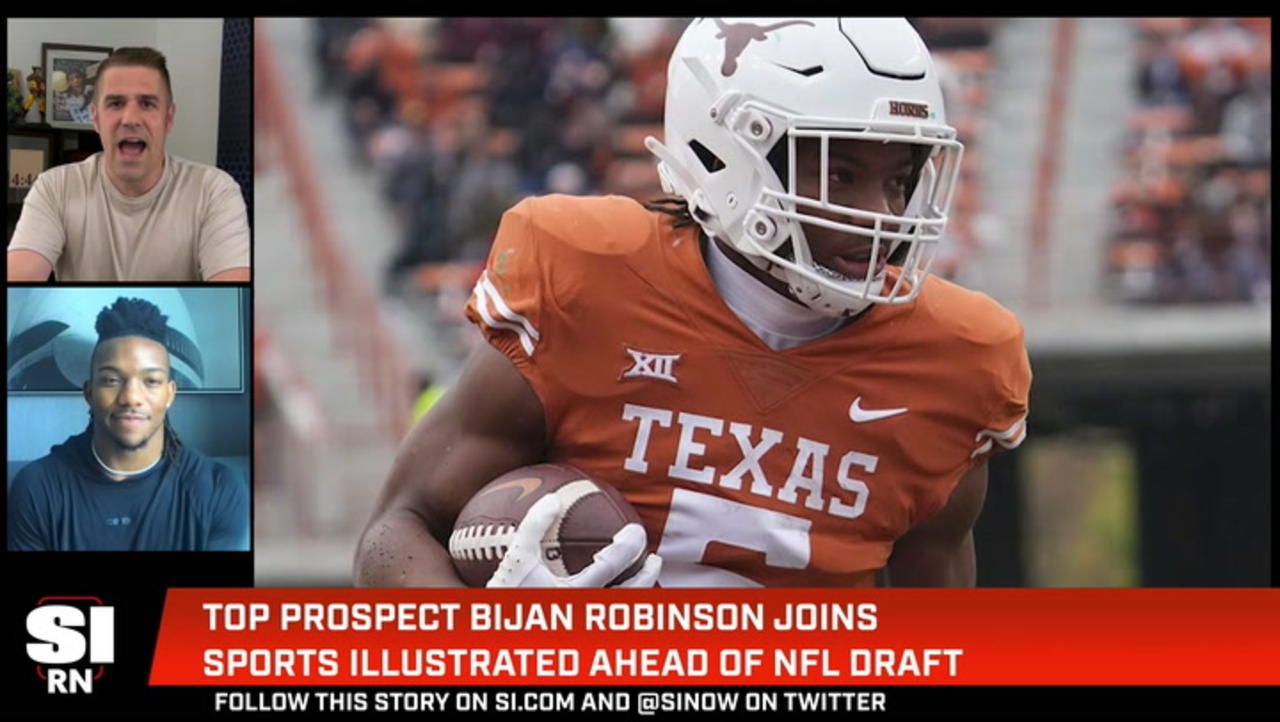 NFL Prospect Bijan Robinson Joins SI Ahead of the 2023 NFL Draft