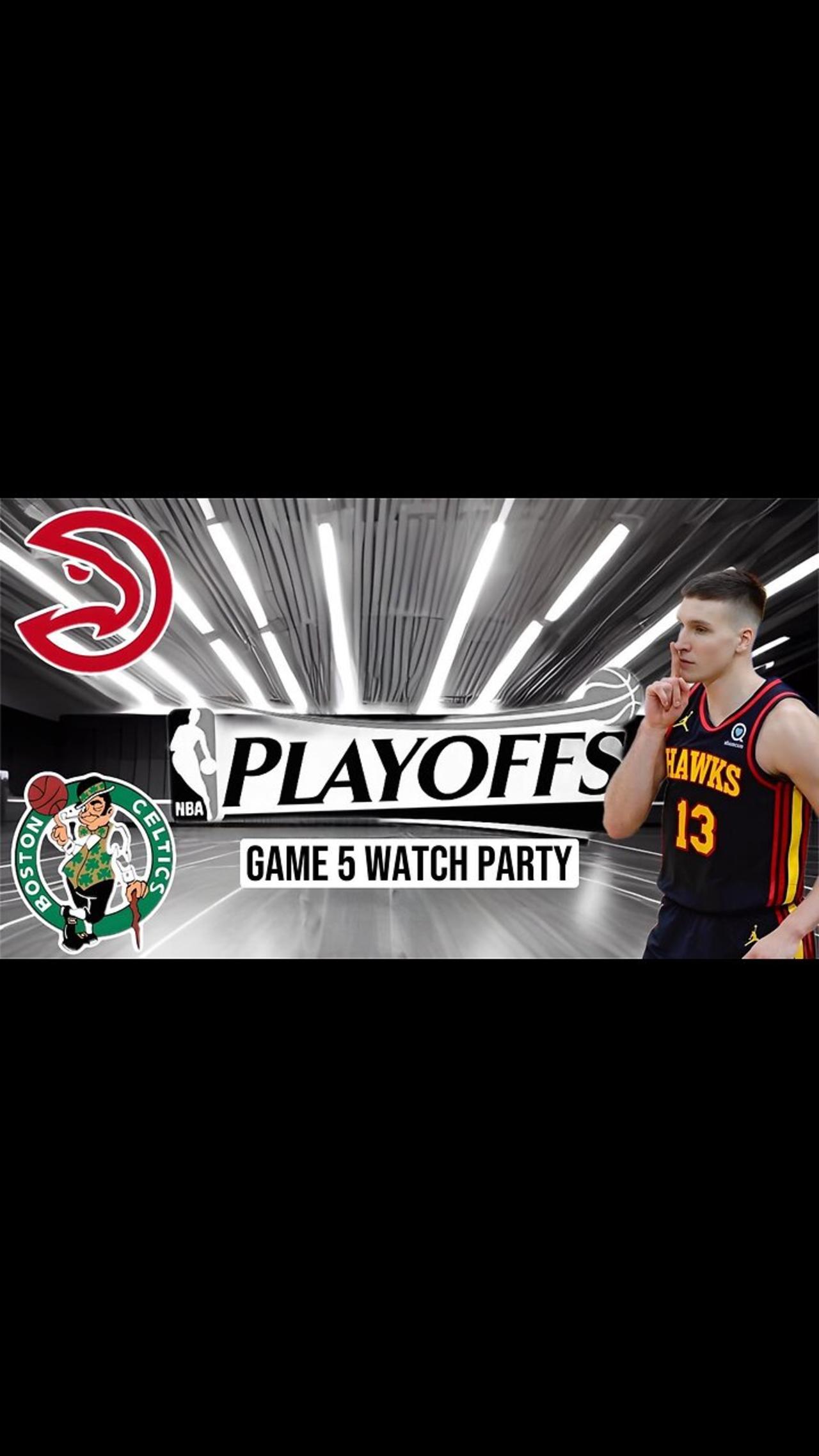 Join The Excitement: Atlanta Hawks vs Boston Celtics  NBA 2023 playoffs game 5 Live Watch Party