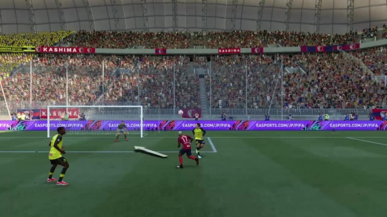 Kashima Antlers FIFA 21 Rainbow Flick trick shot