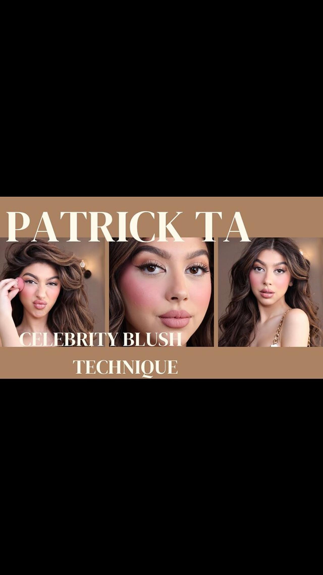 Can you put cream on top of powder Let’s try the Patrick ta blush makeup techniq