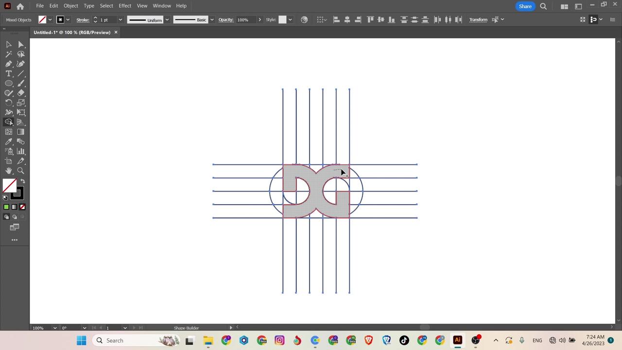 Dg Logo Design Tutorial Illustrator Adobe One News Page Video