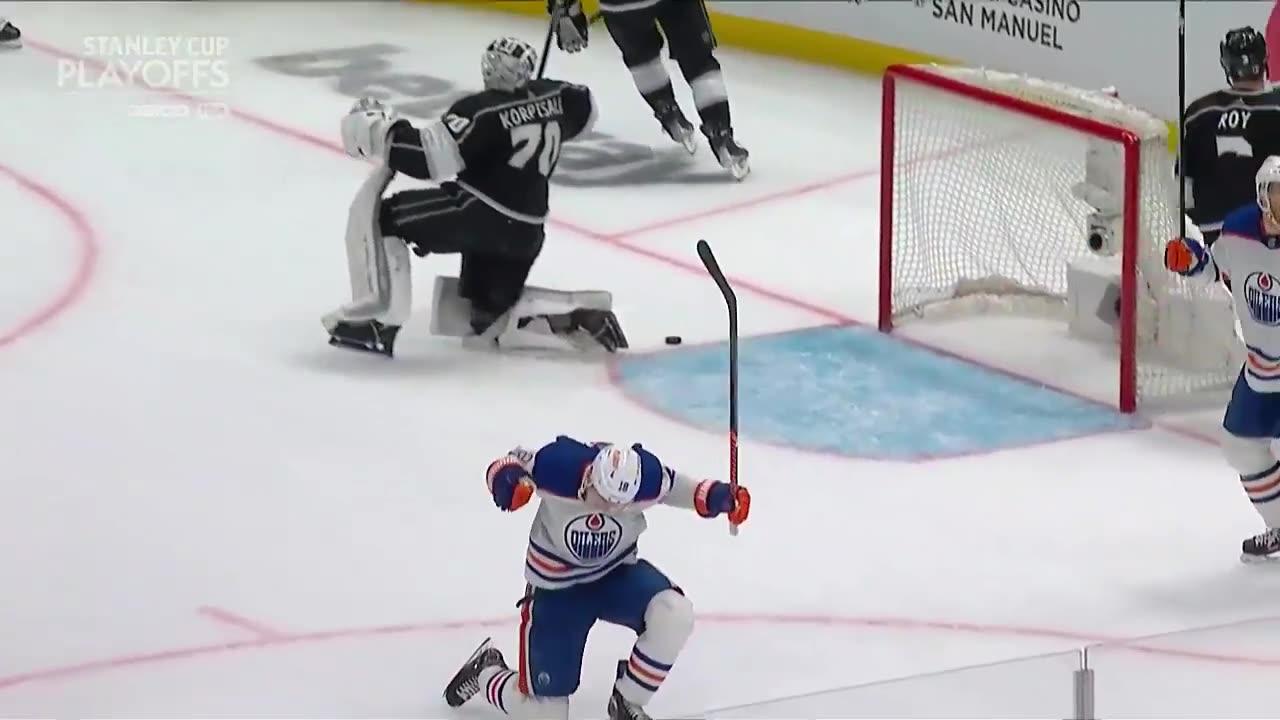 Oilers Kings Game 4 423 NHL Playoffs 2023 One News Page VIDEO