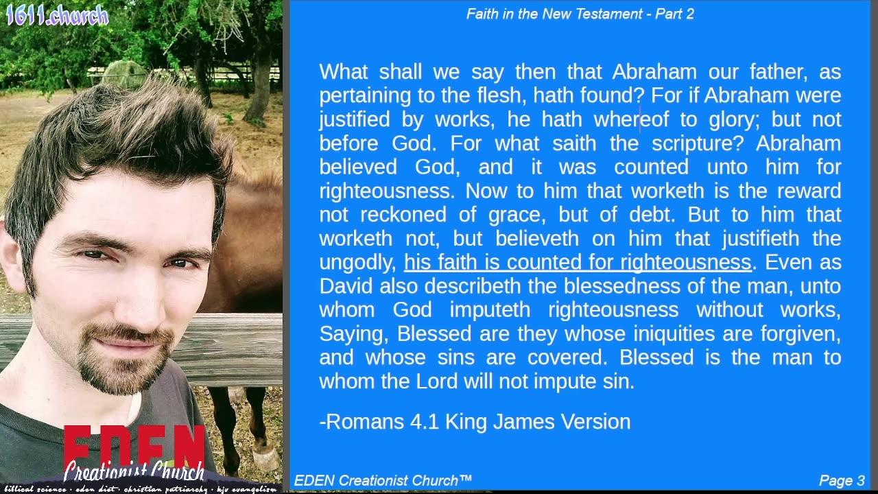 Faith in the Book of Romans - King James Bible Study