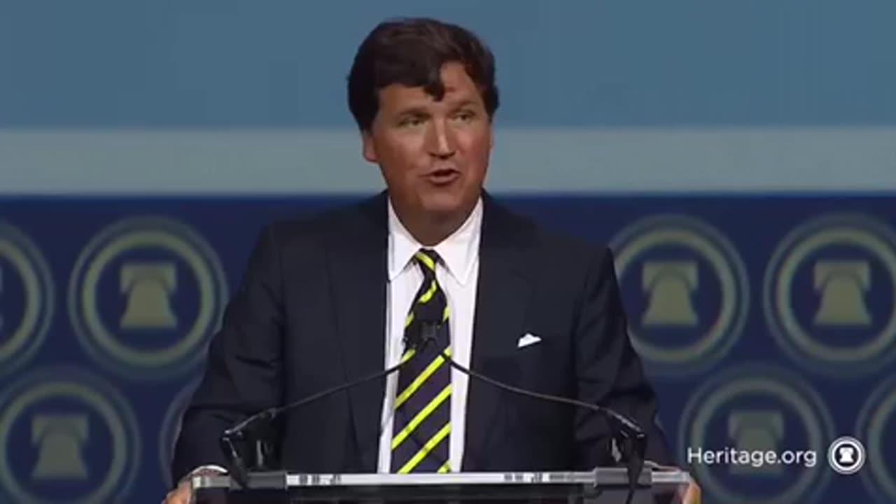 TUCKER SPEECH AT HERITAGE FOUNDATION PRIOR TO - One News Page VIDEO