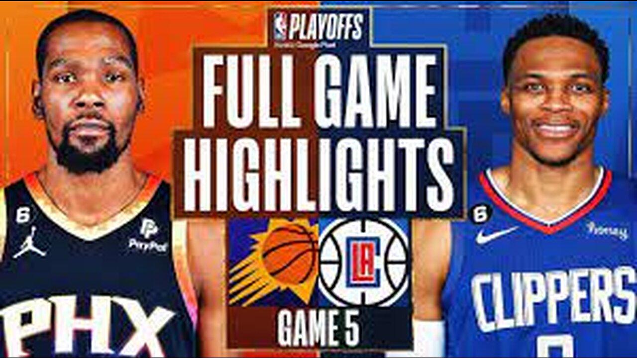 Los Angeles Clippers vs Phoenix Suns - Full Game 5 Highlights | April 25, 2023 NBA Playoffs