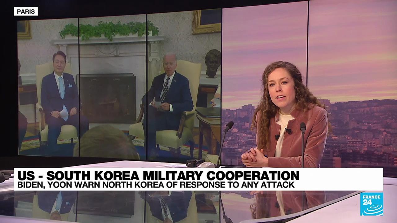 Biden, Yoon warn North Korea of nuclear response to any attack