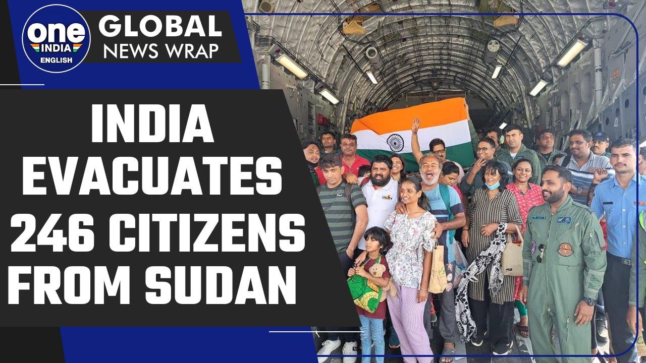 India evacuates 246 citizens from war-hit Sudan, people thank PM Modi | Oneindia News