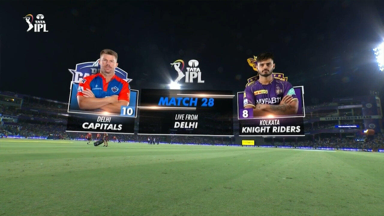 DC vs KKR  Match Highlights  IPL 20 April 2023