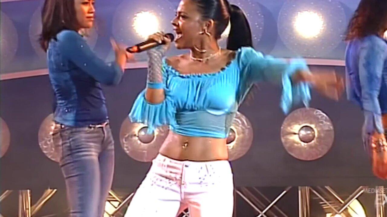 Christina Milian - AM to PM & When You Look At Me (Live In Italy 2002)