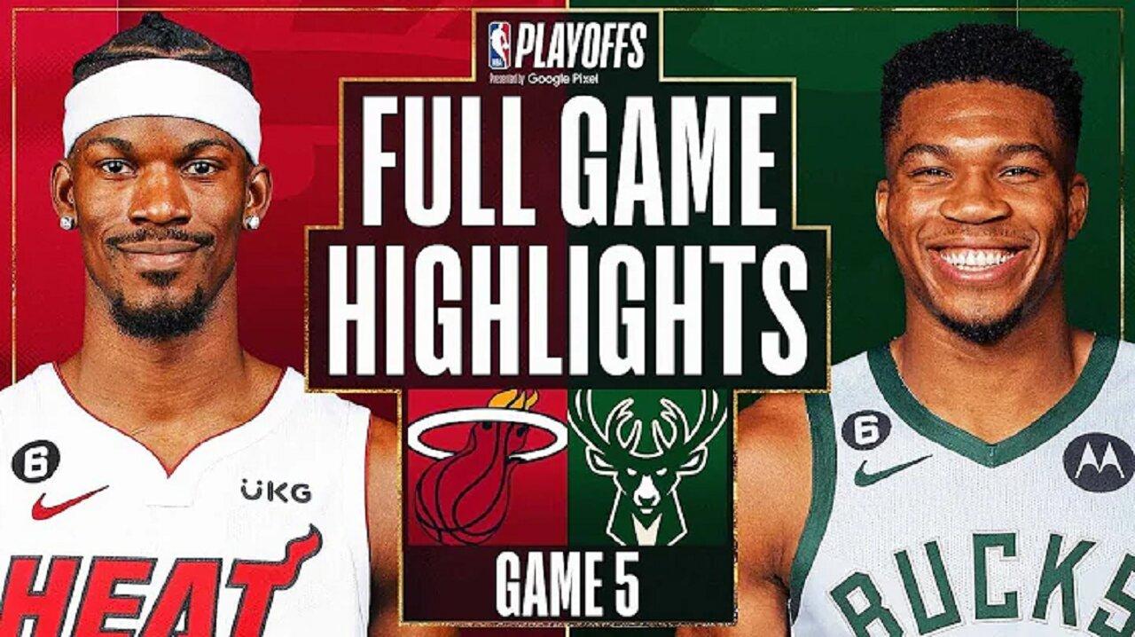 Miami Heat vs. Milwaukee Bucks Full Game 5 Highlights | Apr 26 | 2022-2023 NBA Playoffs