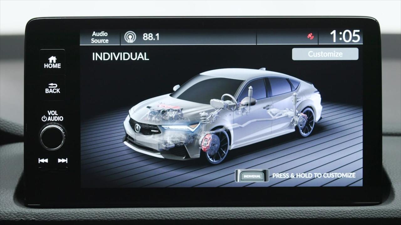 2024 Acura Integra Type S Infotainment System One News Page VIDEO