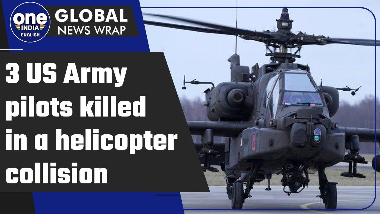 Alaska: 3 US Army pilots lose their lives after two Apache choppers collide | Oneindia News