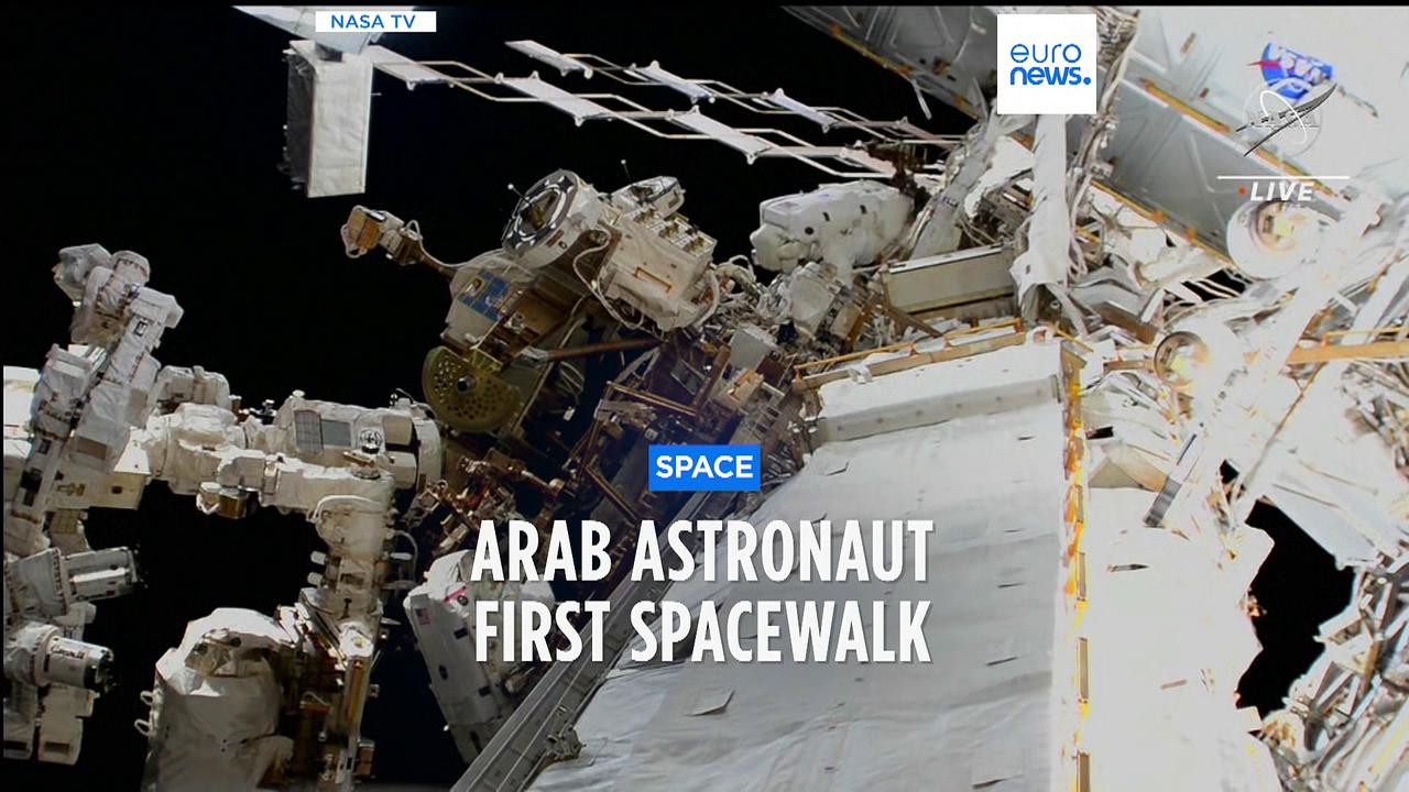 Emirati Sultan Al Neyadi becomes first Arab to walk in space
