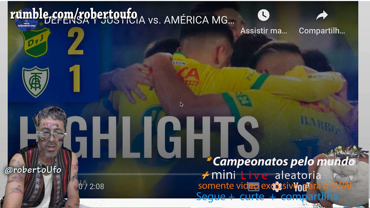 copa Sudamericana 2023 DEFENSA 2x1 AMERICA MG  -2 rodada