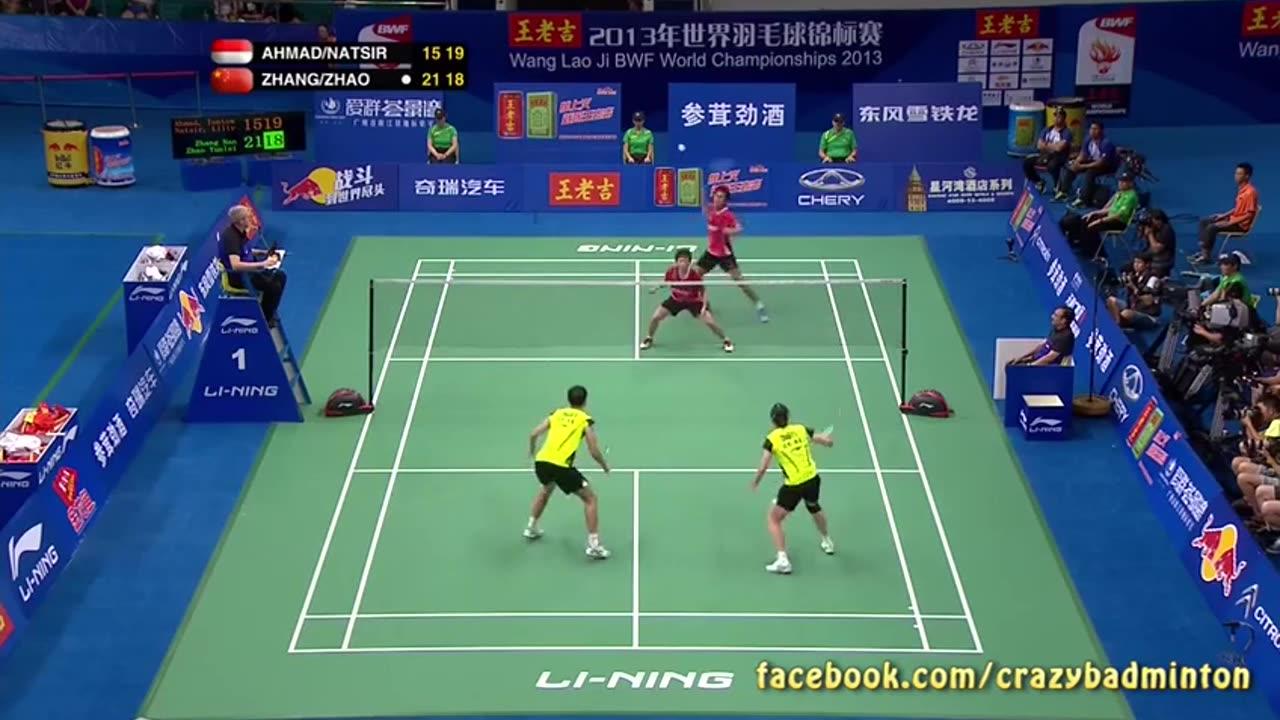 2008 Summer Olympic Badminton - Peter Gade vs Lin Dan