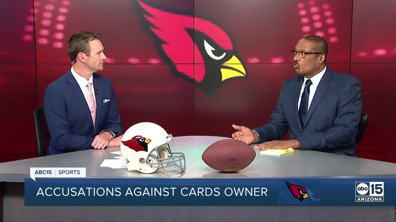 Mark May reacts to accusations against owner Michael Bidwill, Arizona Cardinals