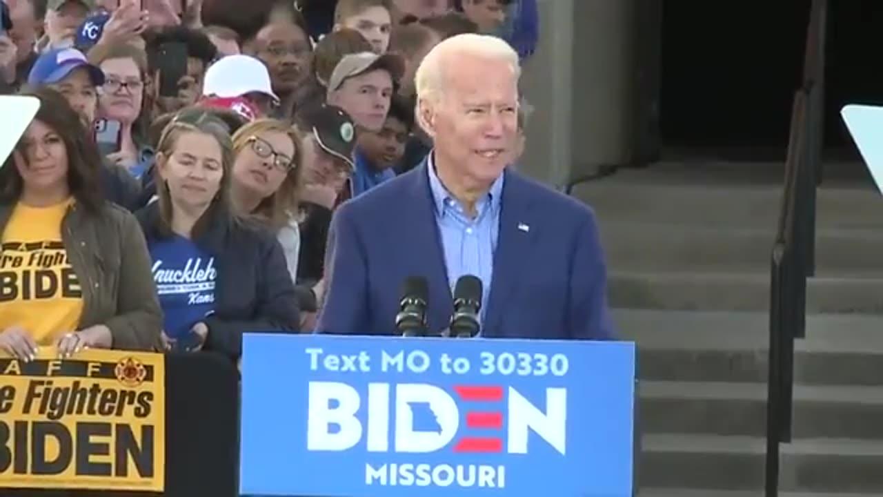 Biden gets so confused, he forgets how to lie: "We can only re-elect Donald Trump"