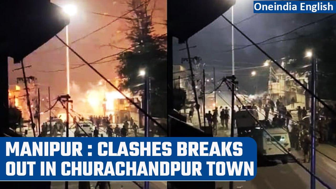 Manipur: Fresh clashes in Churachandpur as bandh hits normal life; CM defers rally | Oneindia News