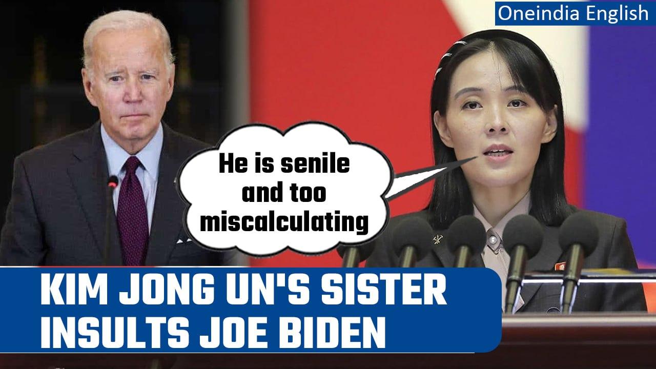 Kim Jong Un’s sister Kim Yo Jong slams Joe Biden for US-South Korea nuclear pact | Oneindia News