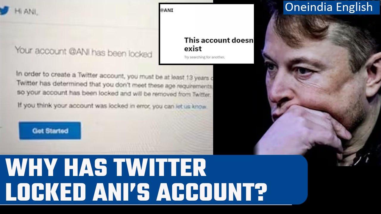 Twitter locks account of Indian news agency ANI, gives absurd reason |Oneindia News