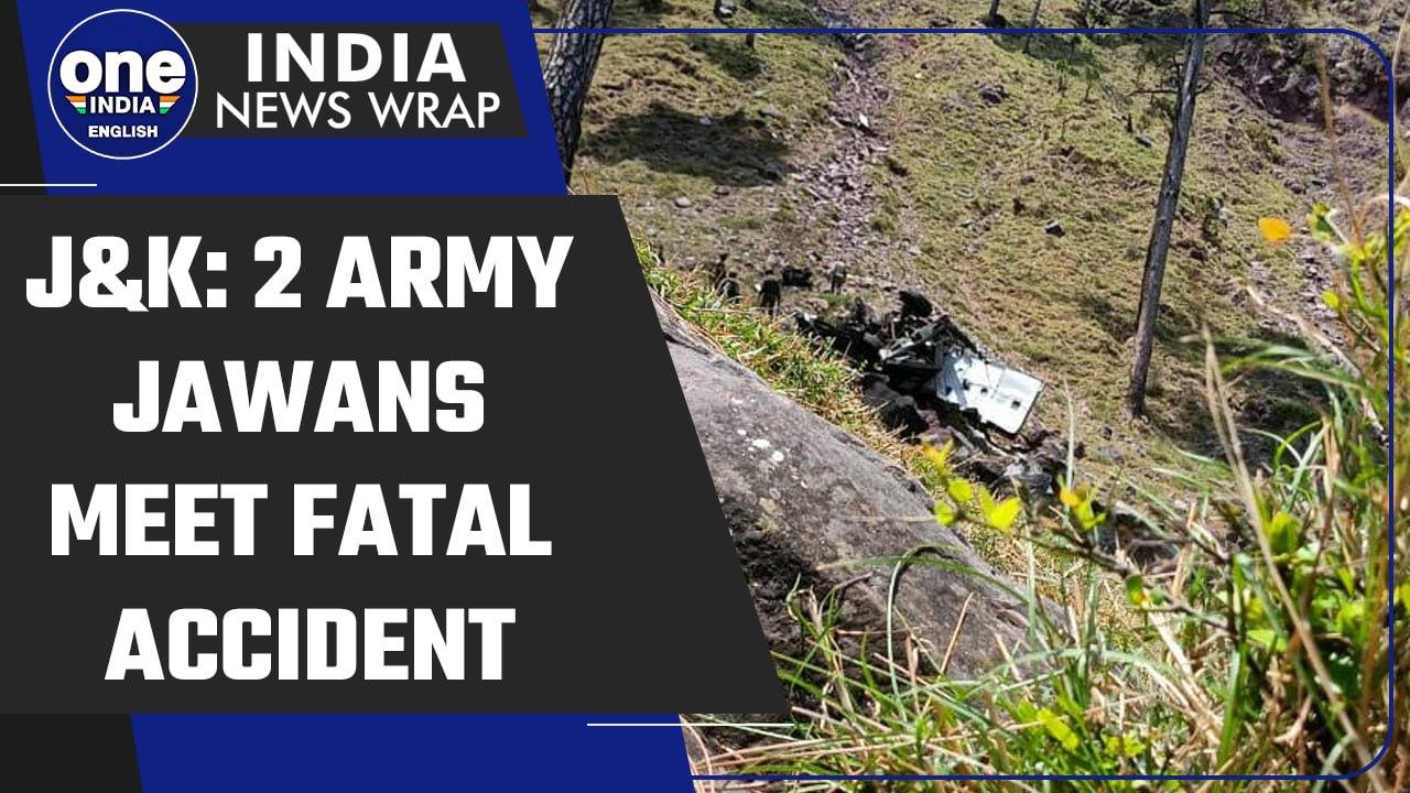 J&K: 2 army personnel pass away after their vehicle falls into deep gorge in Rajouri | Oneindia News