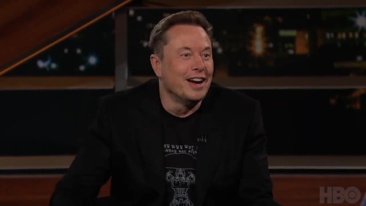 Elon Musk with Bill Maher: Warns About The Woke Mind Virus