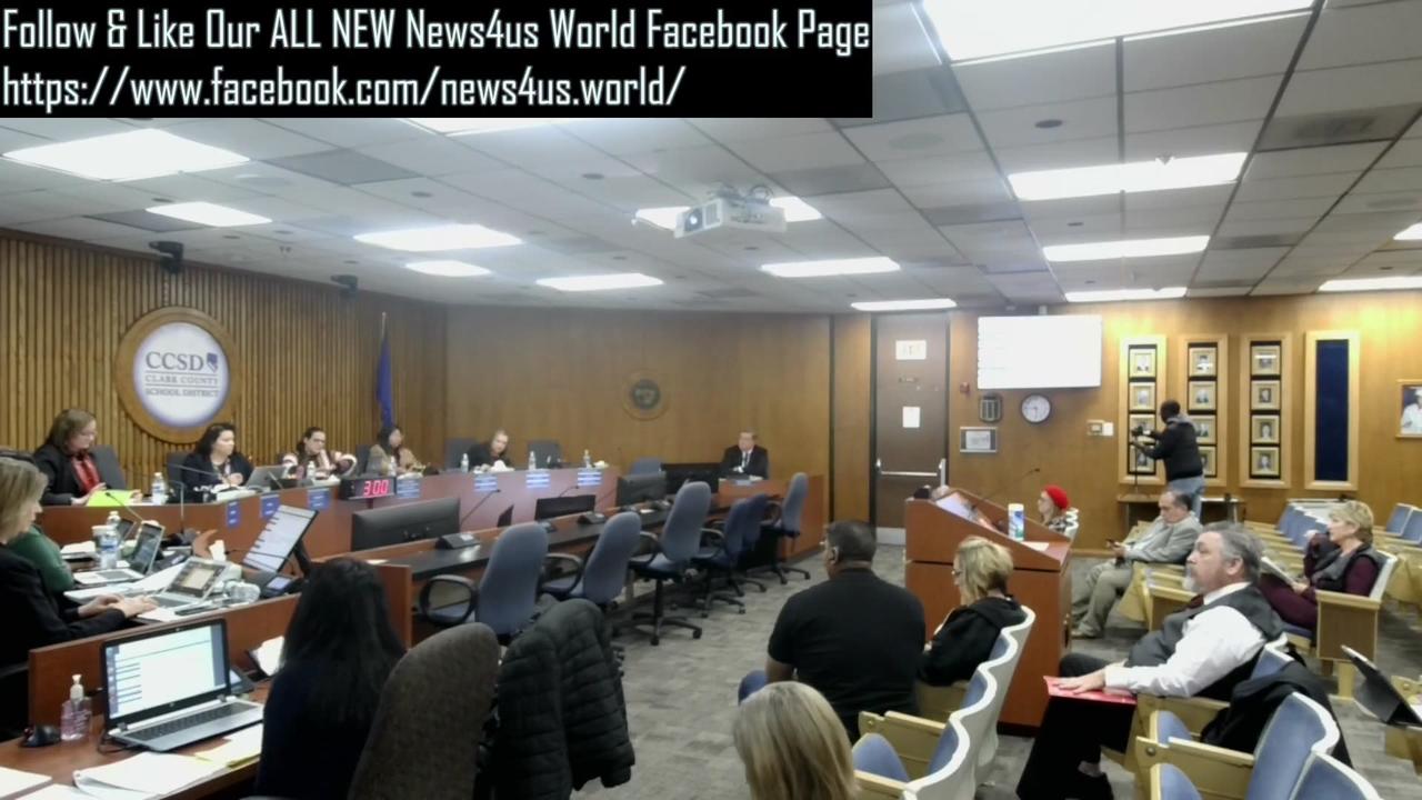 CCSD Board Of Trustees Meeting Worksession - One News Page VIDEO