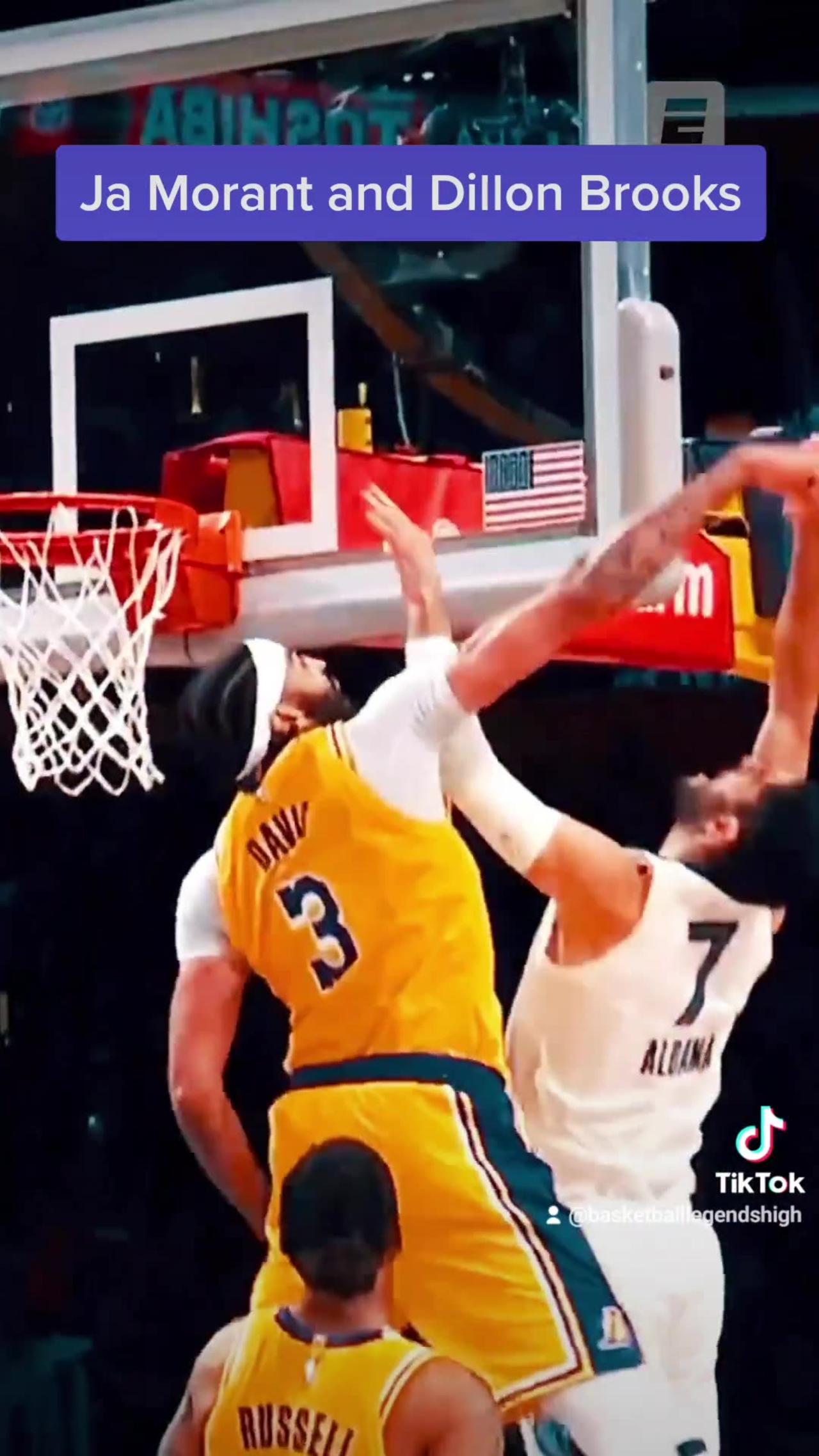 Ja Morant and Dillon Brooks nba basketball One News Page VIDEO