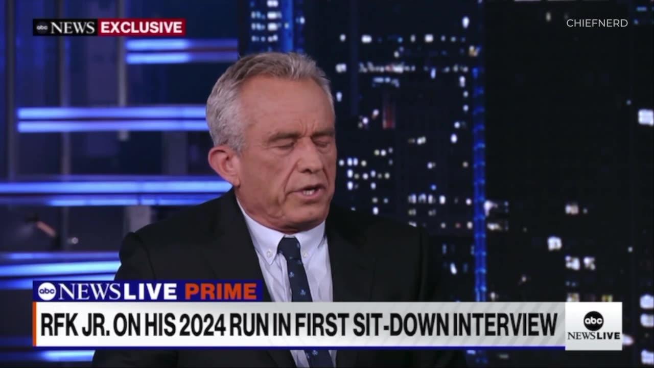 ABC News Censors RFK Jr. During His Primetime Interview, Citing 'False Claims' About Vaccines
