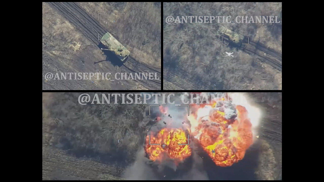Russian Lancet UAV destroyed Ukrainian self-propelled gun 2S1 Gvozdika
